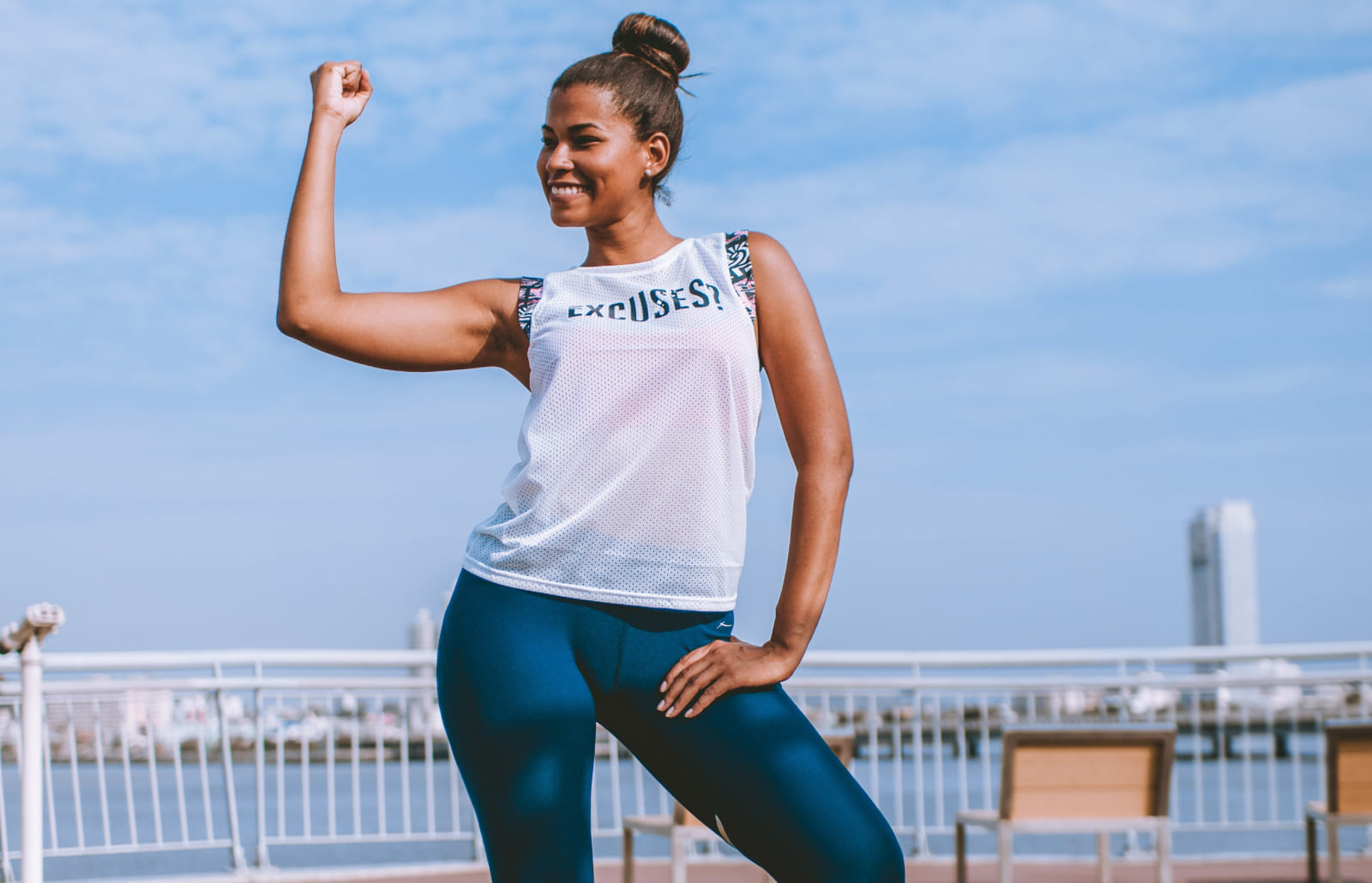 Woman Exercising